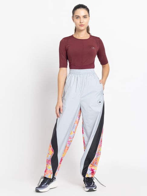 adidas Yellow LOOSE Printed Track Pant-image-14