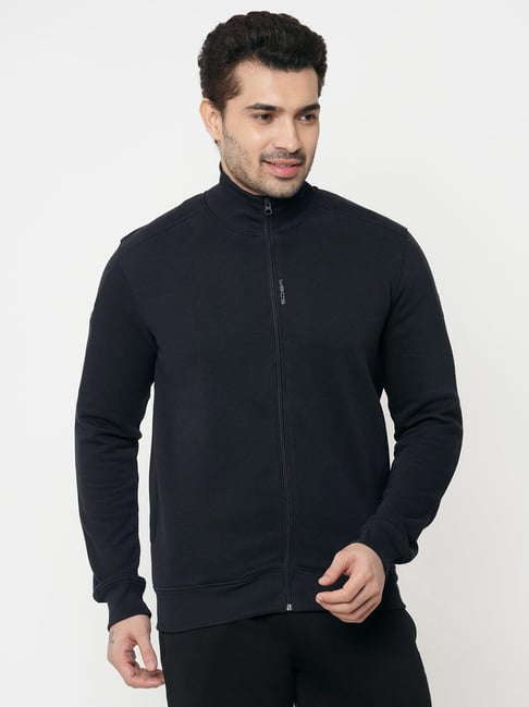 Sweet Dreams Navy Cotton Blend Regular Fit Sweatshirt-picture-37
