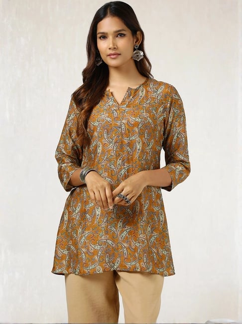 Soch Yellow Printed Tunic
