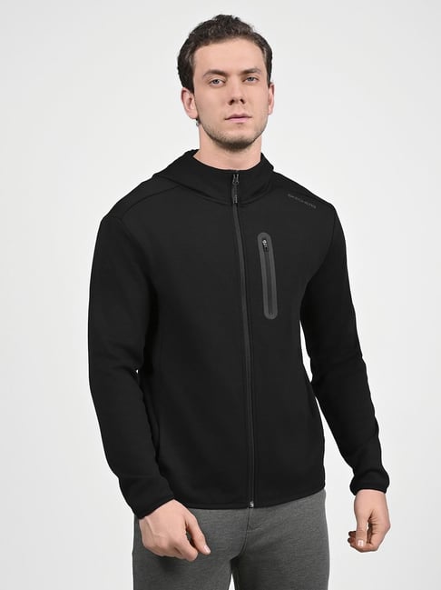 Skechers Black Comfort Fit Hooded Sweatshirt-picture-37