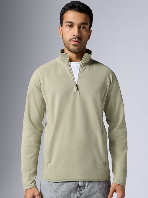 XYXX Cascade Grey Regular Fit Solid Sweatshirt-picture-39