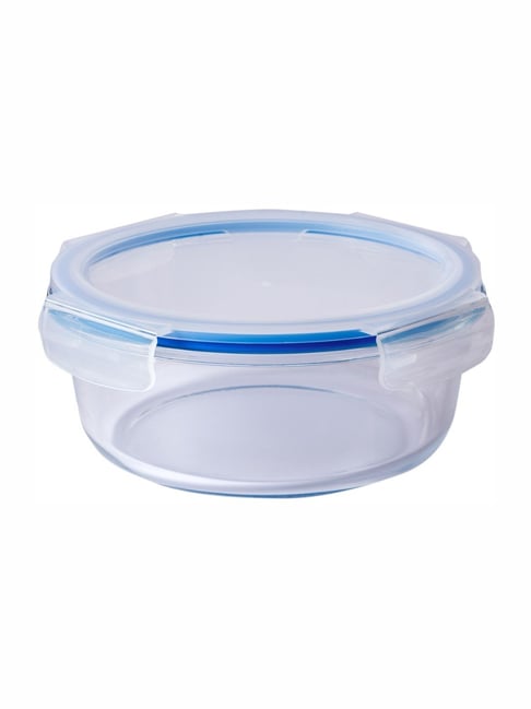 Goodhomes Solid Clear Glass 2 Containers-picture-40