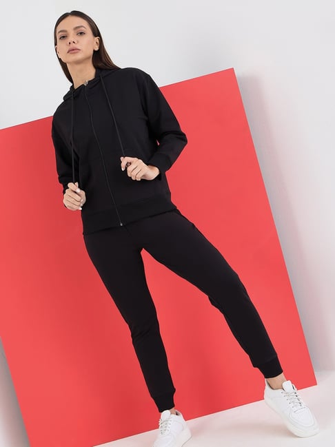 Sweet Dreams Black Regular Fit Tracksuits-picture-30