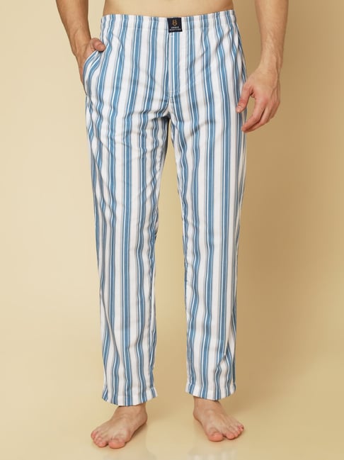 Urban Scottish Blue Cotton Blend Regular Fit Print Sleepwear-picture-40