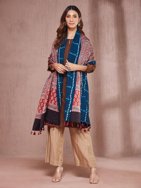 Fabindia Multi Regular Fit Shawl