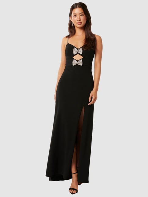 Forever New Brynn Strappy Bow Maxi Dress