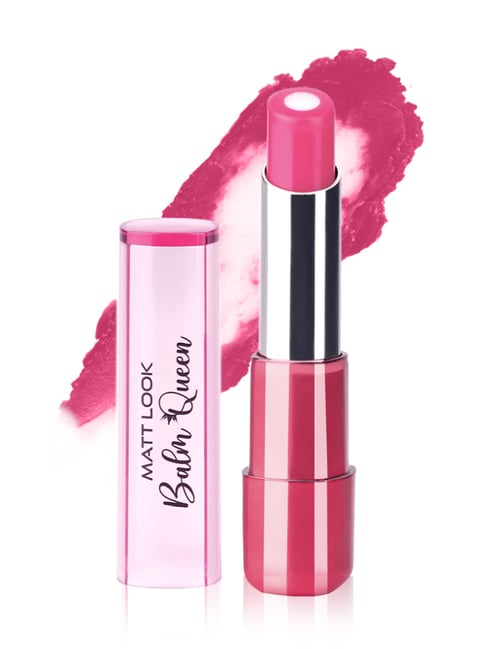 Matt Look Balm Queen Hydrating Lip Shine Juliet Rose-02 - 2.7 gm