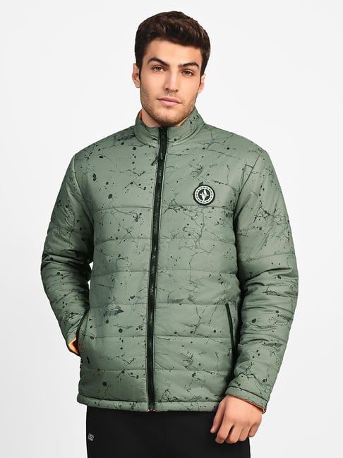 Skechers White Polyester Regular fit Print Jackets-picture-17