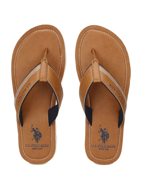 Buy Polo Men's Tan Thong Sandals for Men at Best Price