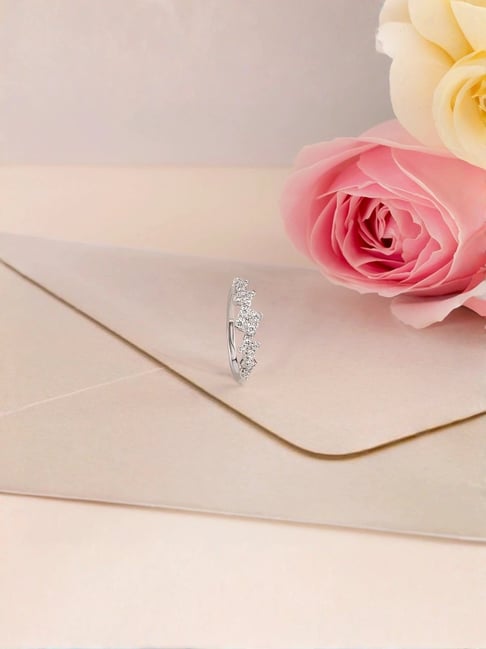 Mia by Tanishq Wander Love Gold & Diamond Finger Ring-picture-16