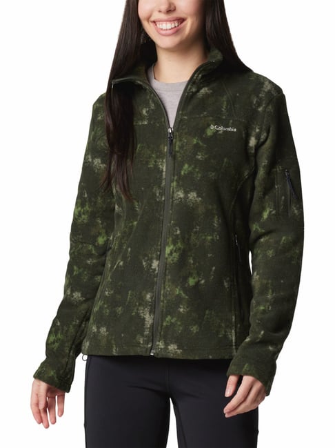 Columbia Green Polyester Regular Jacket-picture-35