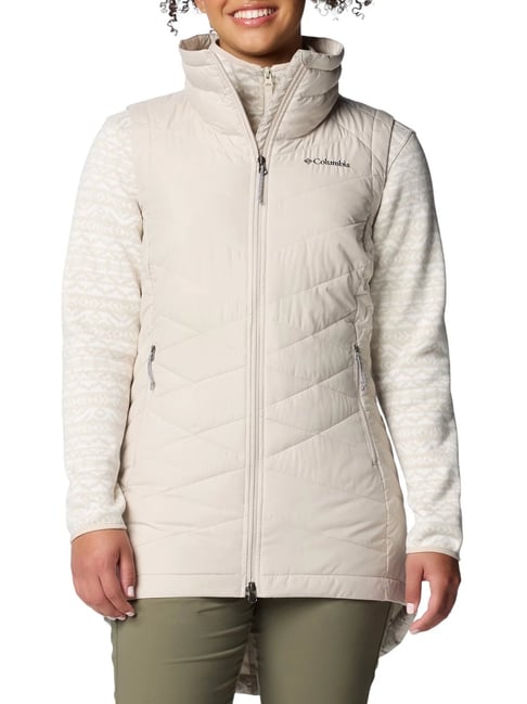 Columbia Brown Polyester Regular Jacket