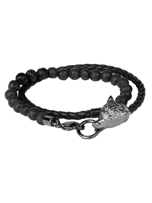 Police Black Bracelet for Men-picture-20