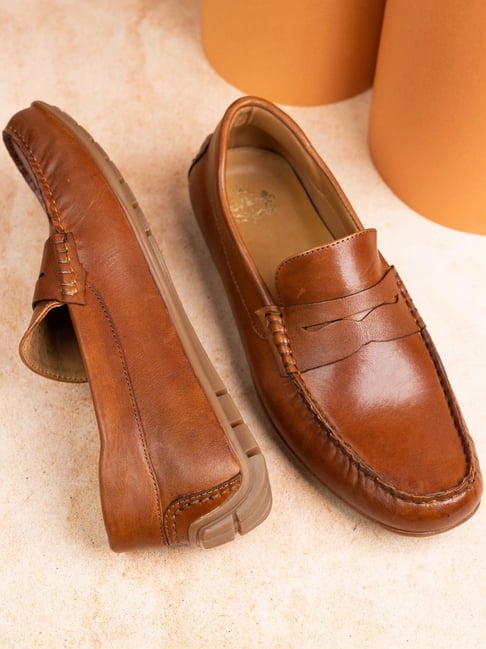 Atesber by Inc.5 Men's Tan Casual Loafers-picture-17