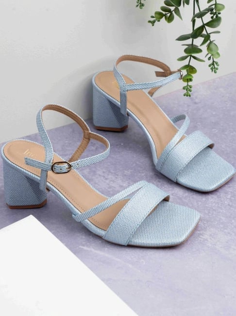 Inc.5 Women's Blue Ankle Strap Sandals-picture-26