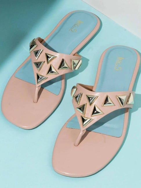 Inc.5 Women's Peach Thong Sandals-picture-11