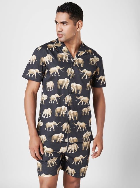 Mens Shirts Macroman T Shirt Price Buy Macroman Grey Cotton