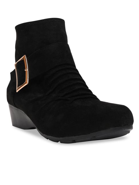 Rocia Women Casual Black Boot-picture-10