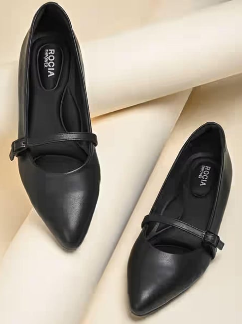 Rocia Women Workwear Black Shoe Slip-On-picture-16