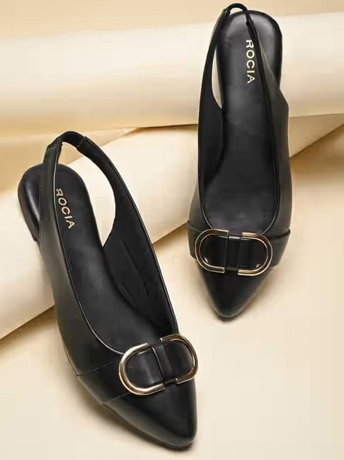 Rocia Women Workwear Black Shoe Slip-On-picture-15