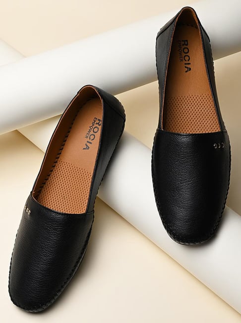 Rocia Women Workwear Black Shoe Slip-On-picture-18