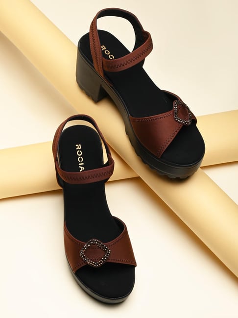 Rocia Women Casual Brown Sandal