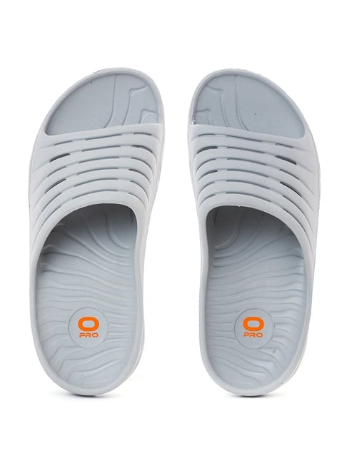 khadim Pro by Khadims Men's Grey Slides-picture-12