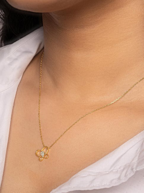 Silberry 925 Sterling Silver Gold Plated Delicate Butterfly Necklace-picture-26