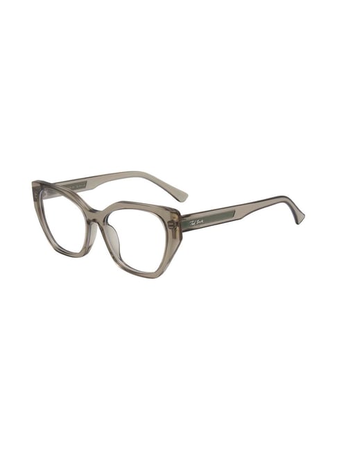 Ted Smith Grey Cat Eye Eyewear Frames for Women - CEASER_C8-picture-20