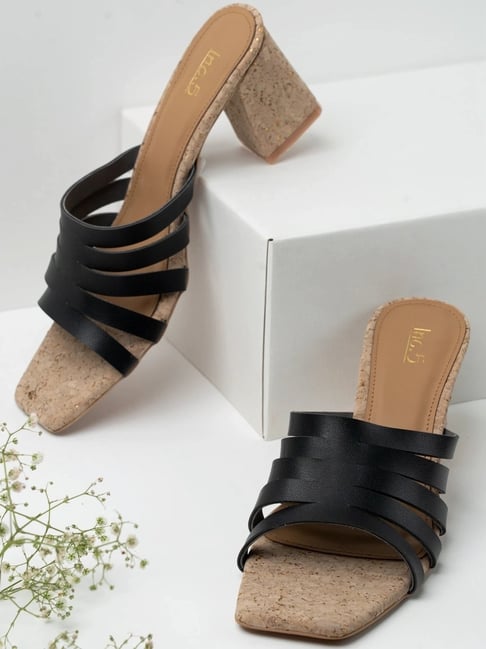 Inc.5 Women's Black Casual Sandals-picture-11