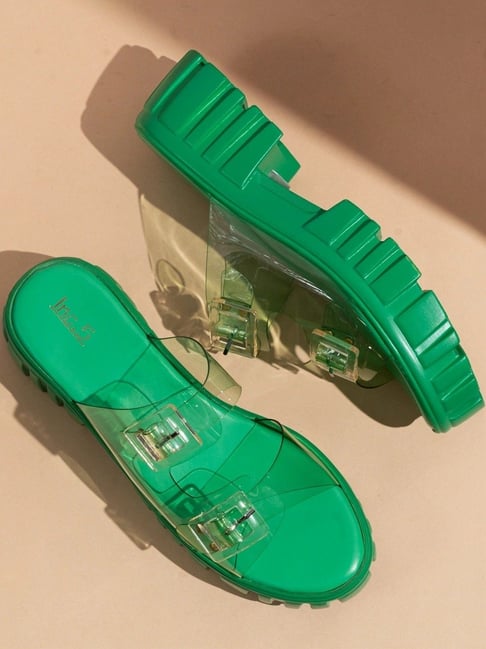 Inc.5 Women's Green Casual Sandals-picture-28