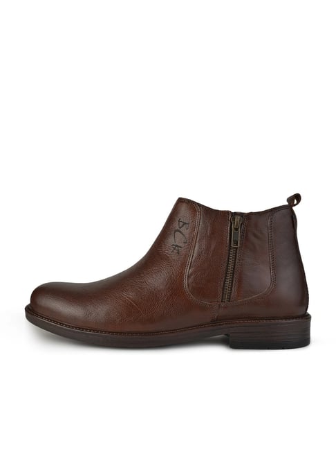 Buy Buckaroo Men's ARTEK Brown Chelsea Boots for Men at Best Price