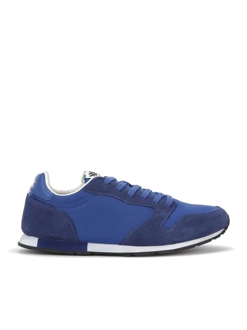 United Colors of Benetton Men's Blue Casual Sneakers