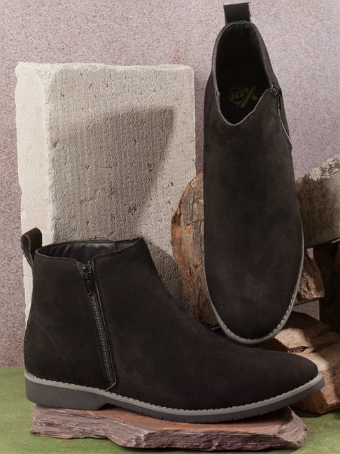 ID Men's Black Casual Boots