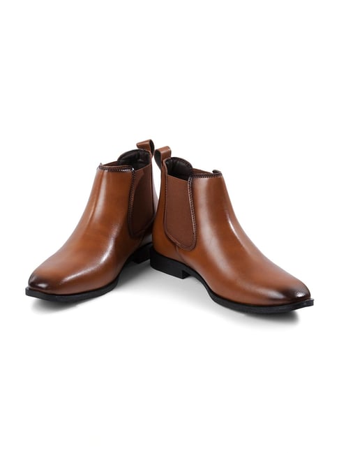 Buy ID Men's Tan Chelsea Boots for Men at Best Price Tata CLiQ