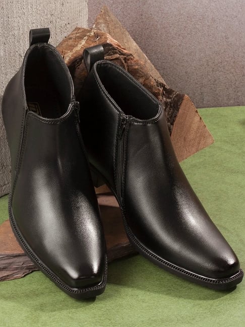 ID Men's Black Formal Boots