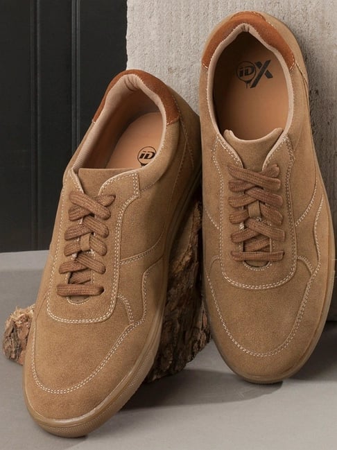 ID Men's Beige Casual Sneakers