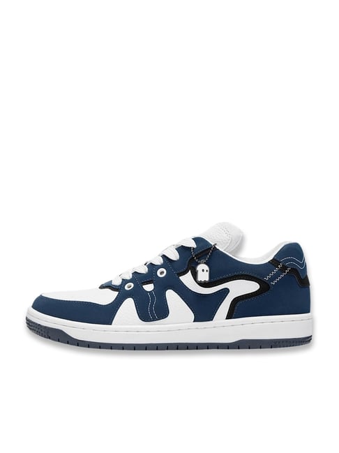 Buy The Souled Store Men's Ink Blue Casual Sneakers for Men at
