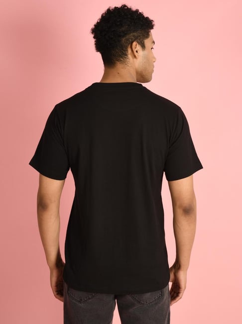 IVOC Black Solid T-Shirts-picture-40