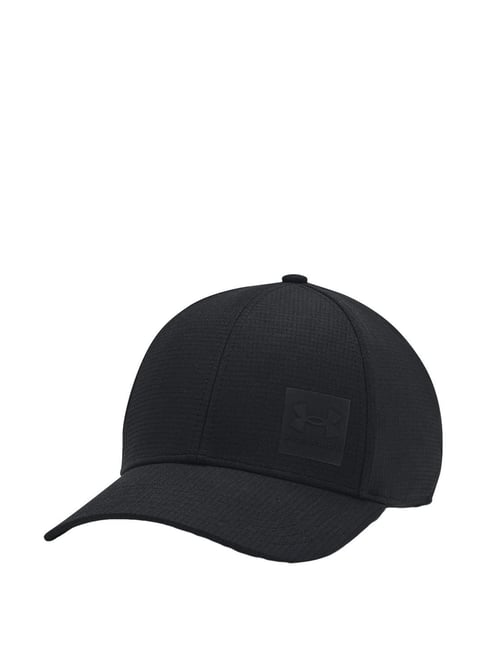 UNDER ARMOUR Black Polyester Baseball Cap