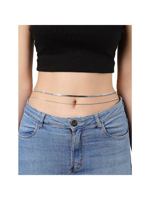 Waist Belt Waist Chain Silver Online THANU'S CRAFT Waist Hip Belt