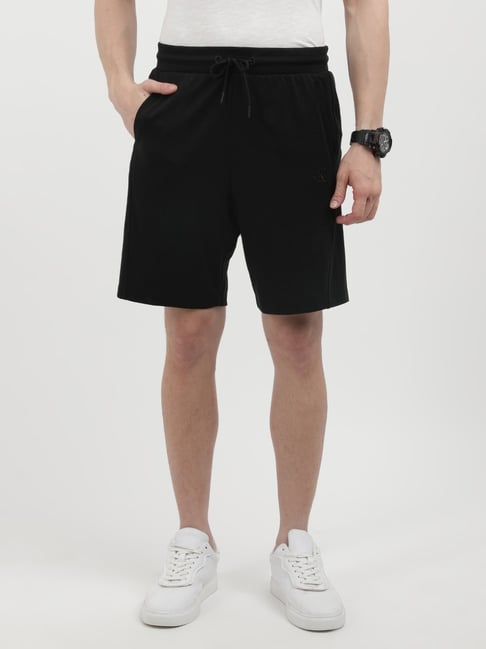 Calvin Klein Black Regular Fit Shorts-picture-36