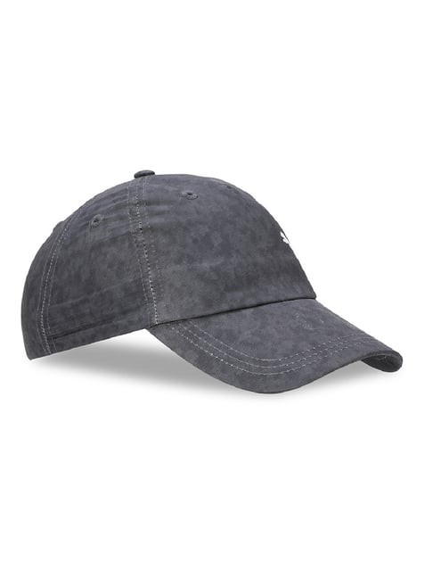 Puma Flat Dark Gray Cotton Baseball Cap