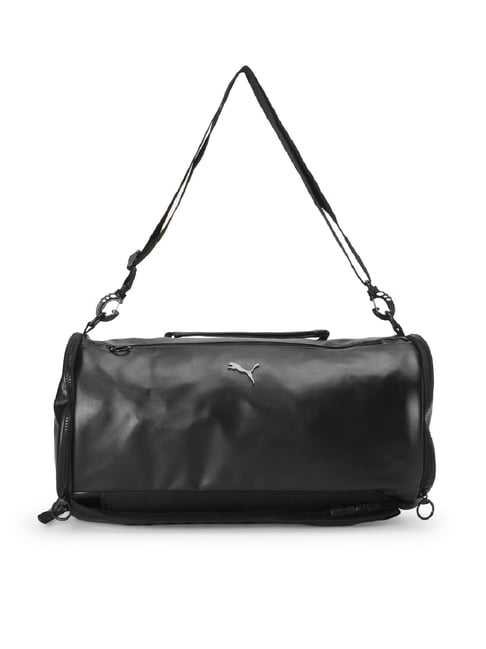 Puma Black Solid Duffle Bag