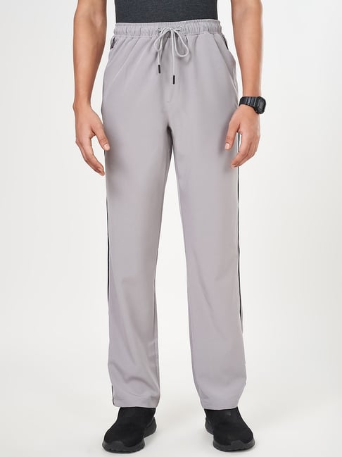Ajile By Pantaloons Steel Grey Regular Fit Trackpants
