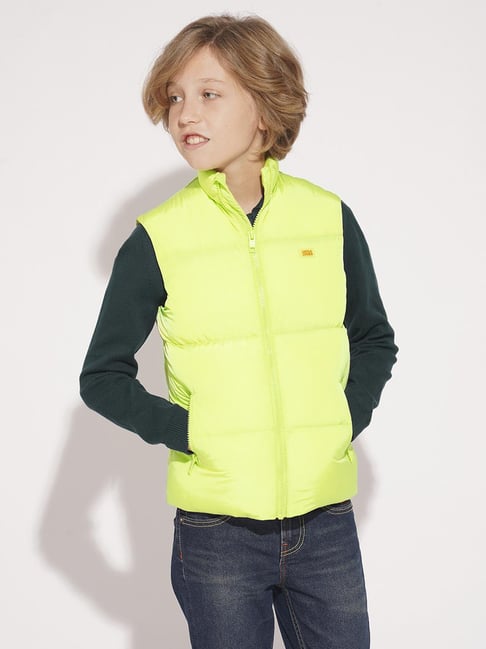 Jack & Jones Junior Green Polyester Regular fit Jacket-picture-33