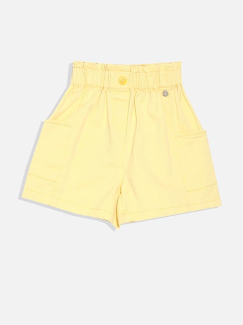 Allen Solly Girls Yellow Shorts-picture-33