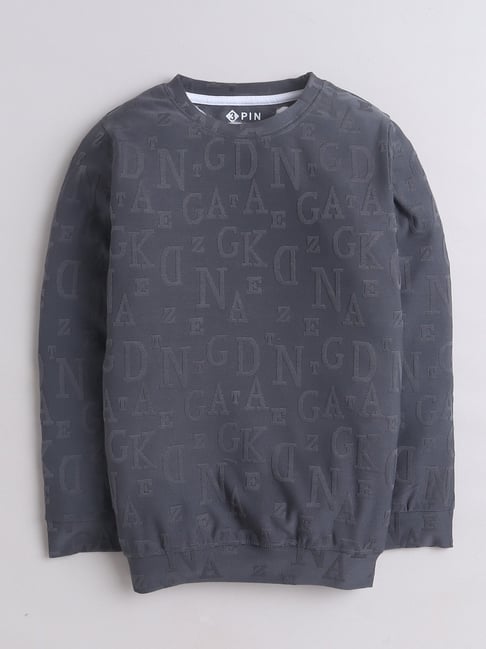 3PIN Boys Grey Sweatshirt