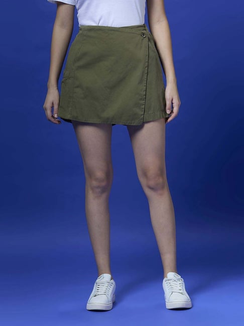 Pepe Jeans Green Cotton Shorts-picture-30