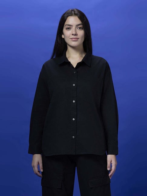 Pepe Jeans Black Cotton Shirt-picture-18